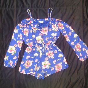 Peach Love Romper